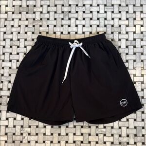 Cove Black Athletic Shorts